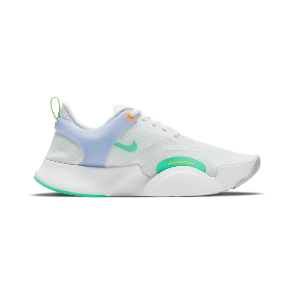 Nike SuperRep Go 2 “White / Infinite Lilac / Football Grey / Green Glow” (CZ0612-135)