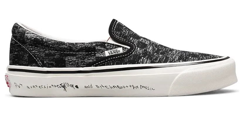 Vans Classic Slip-On LX Jim Goldberg TV Static (VN0A45JK00T)