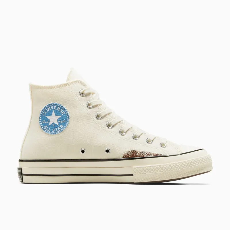 Converse Chuck 70 Crafted Ollie Patch Egret/lt. Blue/tawny Owl