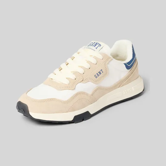 Gant van een mix van leer en textiel model ‘Youtron’ (32631245)