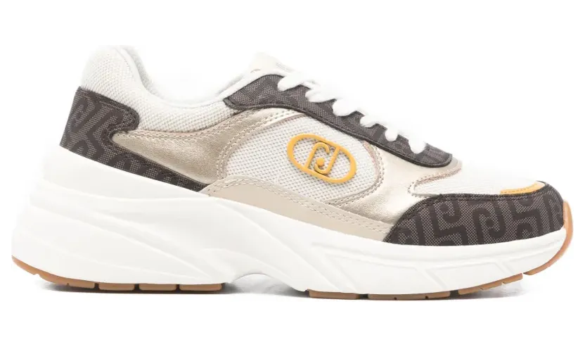 LIU JO LJ01 sneakers met logodetail – Beige (BA6045PX831)