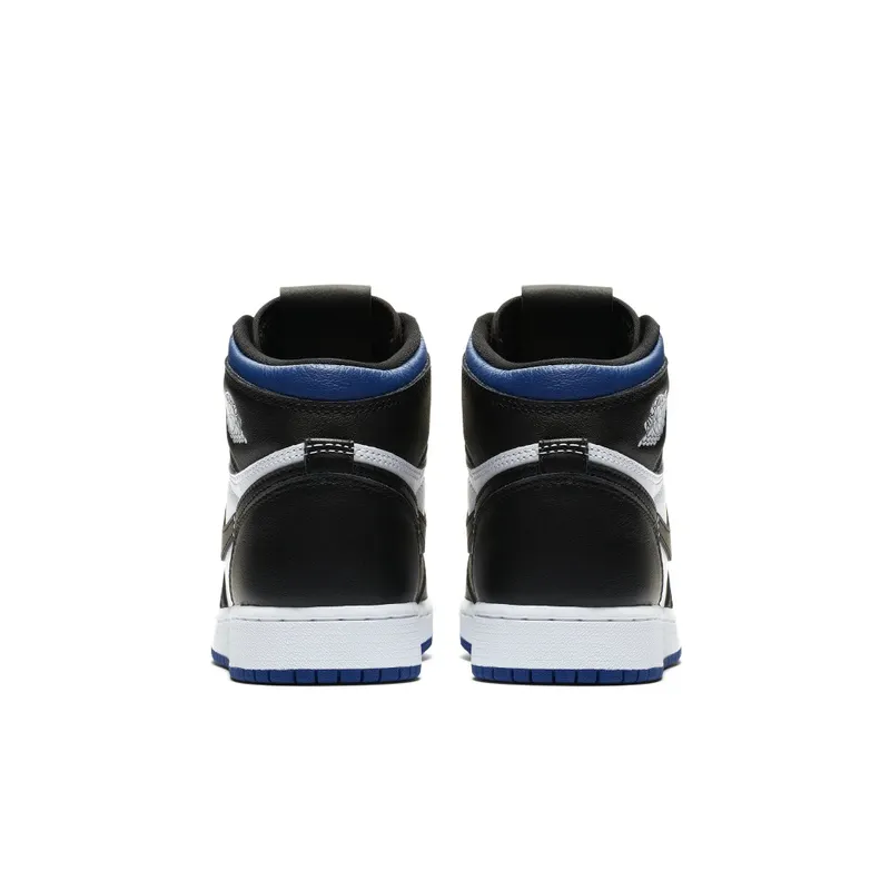 Jordan 1 Retro High Royal Toe (GS) Black/White-Game Royal-Black (575441-041)