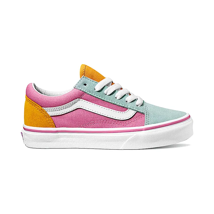 Vans Old Skool Color Block Fuchsia Pink (PS)