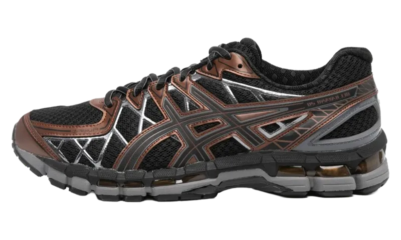 Asics GEL-KAYANO 20 “BLACK / REDDISH BROWN” (1203A388-002)