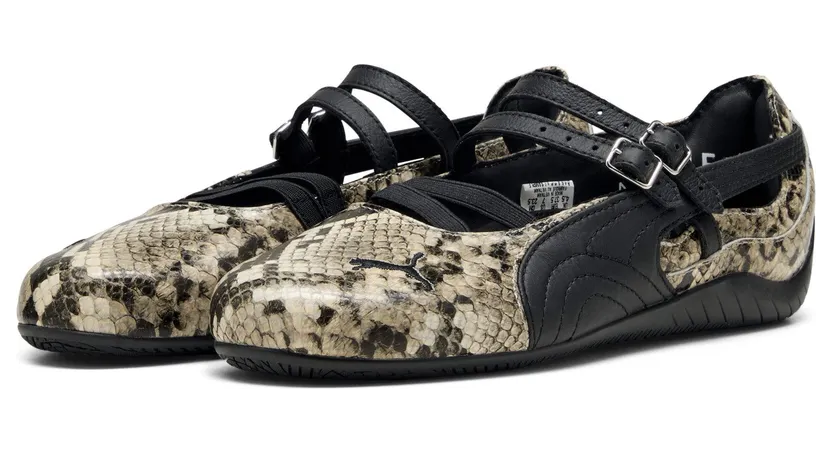Puma Speedcat Ballet “Snakeskin Black”: balletcore met attitude (5)