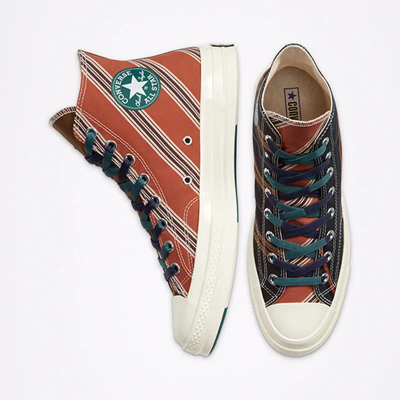 Converse  Chuck Taylor All-Star Varsity 70s Hi Maruwa Green Green/Orange-White (167131C)