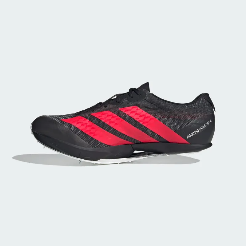 Adidas ADIZERO PRIME SP 4 AMG Shoes Core Black / Lucid Red / Cloud White (KH8838)