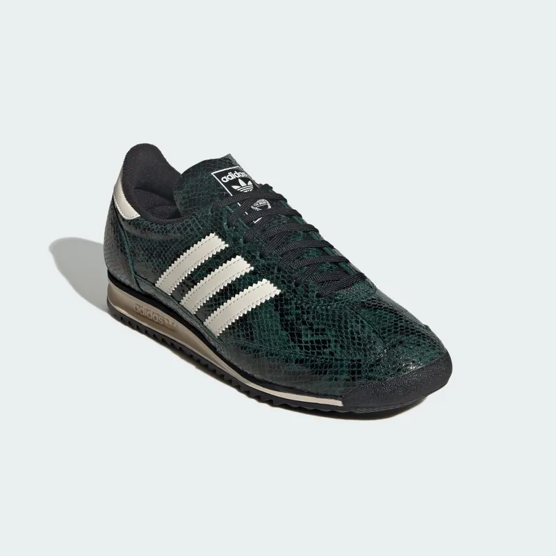 Adidas SL 72 OG Collegiate Green / Core Black / Cream White “Snake” (JS3982)