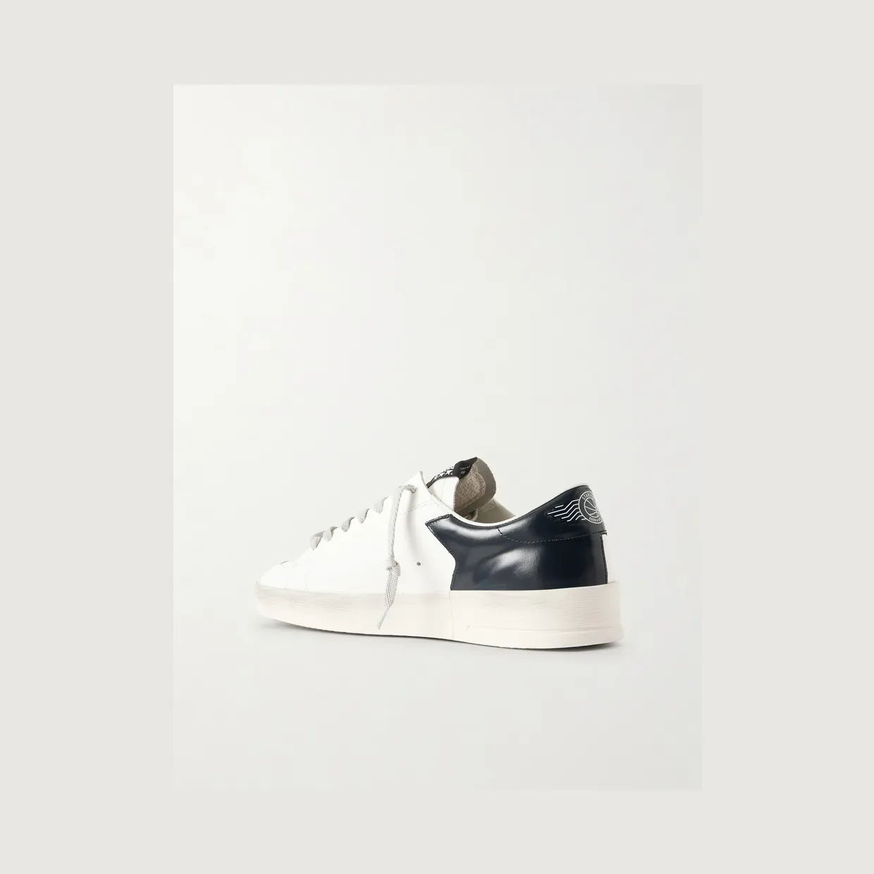 Golden Goose Stardan Suede-Trimmed Leather Sneakers White (GMF00128.F000567) (4)