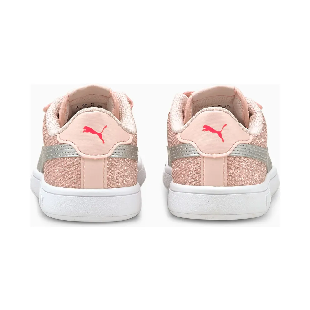 Puma Smash v2 Glitz Glam Kid Silver (36737823)