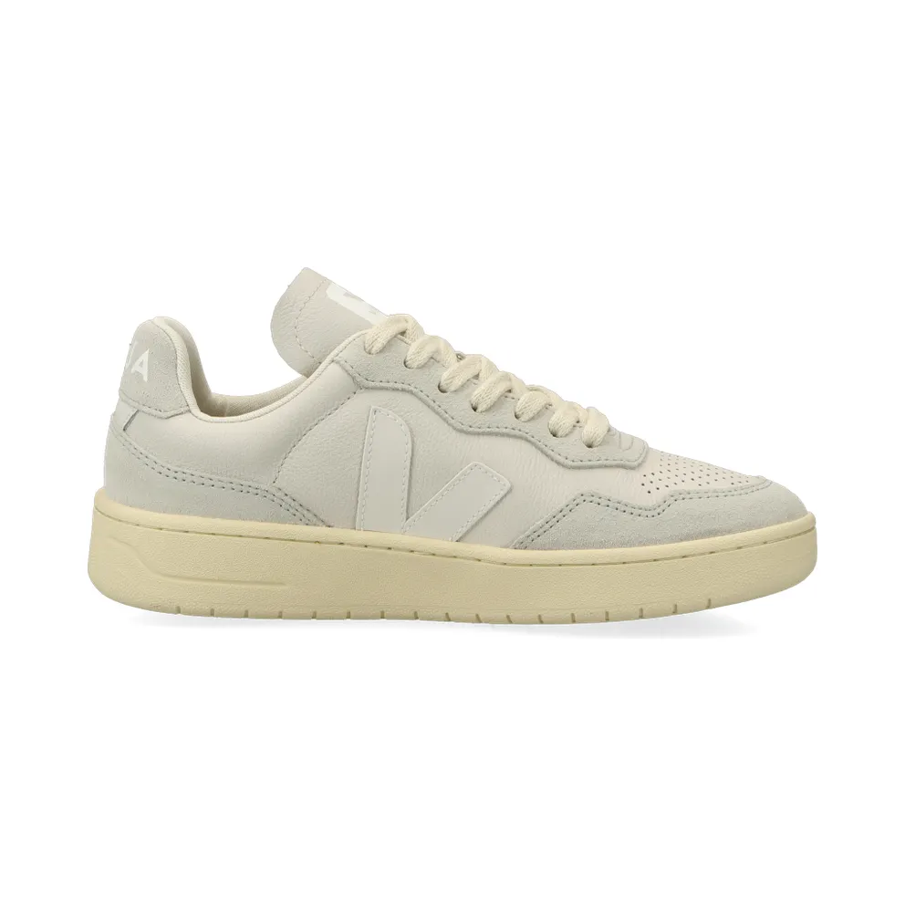 VEJA V-90 Leather (gravel / white) – VD2003379