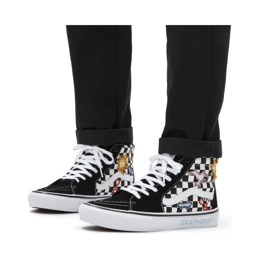 VANS Vans X Skateistan Skate Sk8-hi Shoes Black (VN0A5FCC89C)