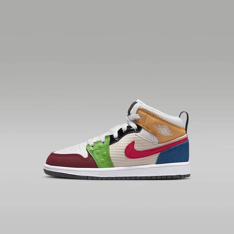 Jordan 1 MID SE PS “PATCHWORK” (DR6958-100)