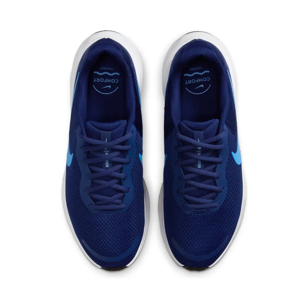 Nike Revolution 7 Blue Void White Black University Blue (FB2207-406)