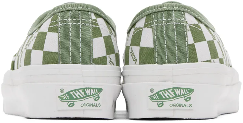Vans Green & White OG Authentic LX (VN0A5FBDLDN1)
