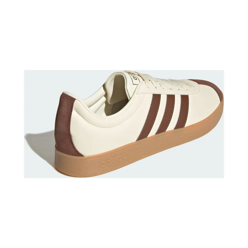 Adidas VL Court 2.0 Shoes Cream White / Preloved Brown / Gum (ID6016)