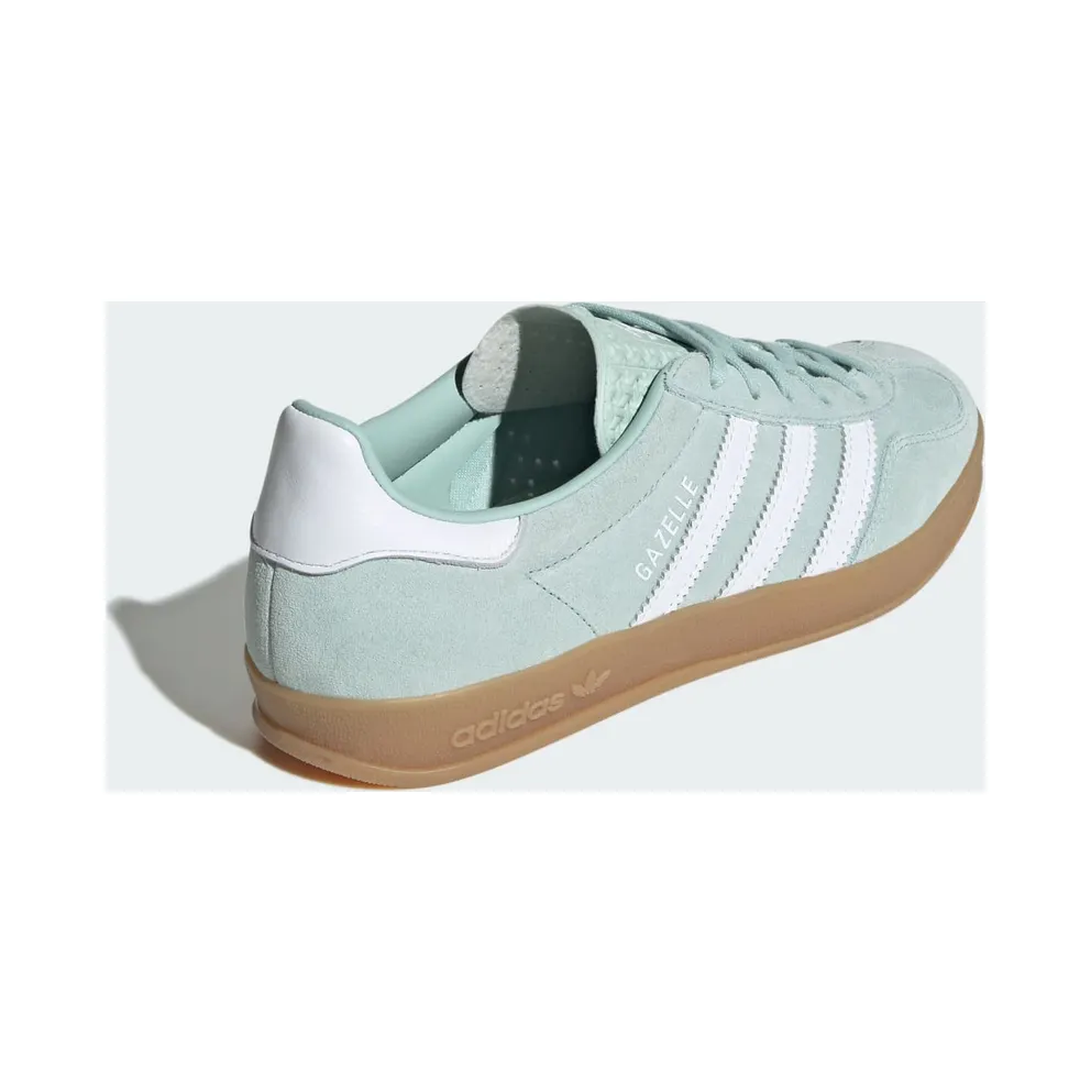 Adidas Gazelle Indoor Ash Green / Cloud White / Gum (JS1396)