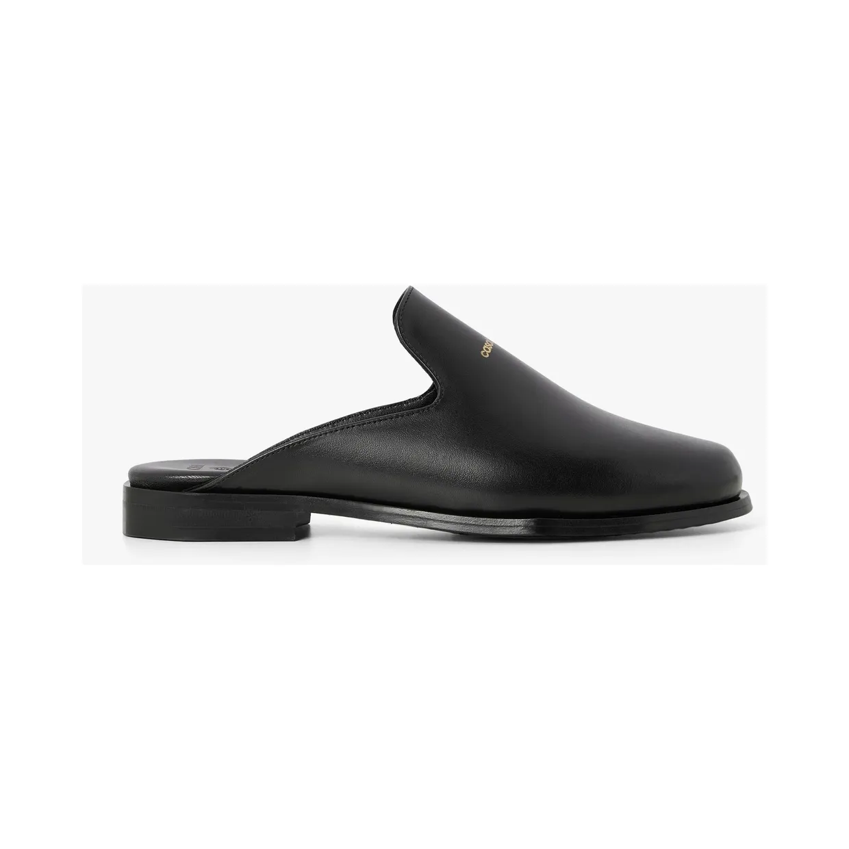 Casablanca Loafer Mule (a-aw26-fw-109-01-black-leather-loafer-mule)