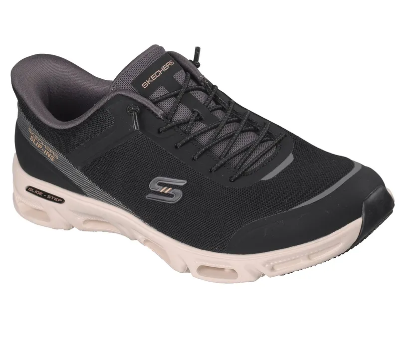 Skechers Slip-ins: Glide-Step Gratify – Everyday Bliss Sneaker Black/Natuurlijk