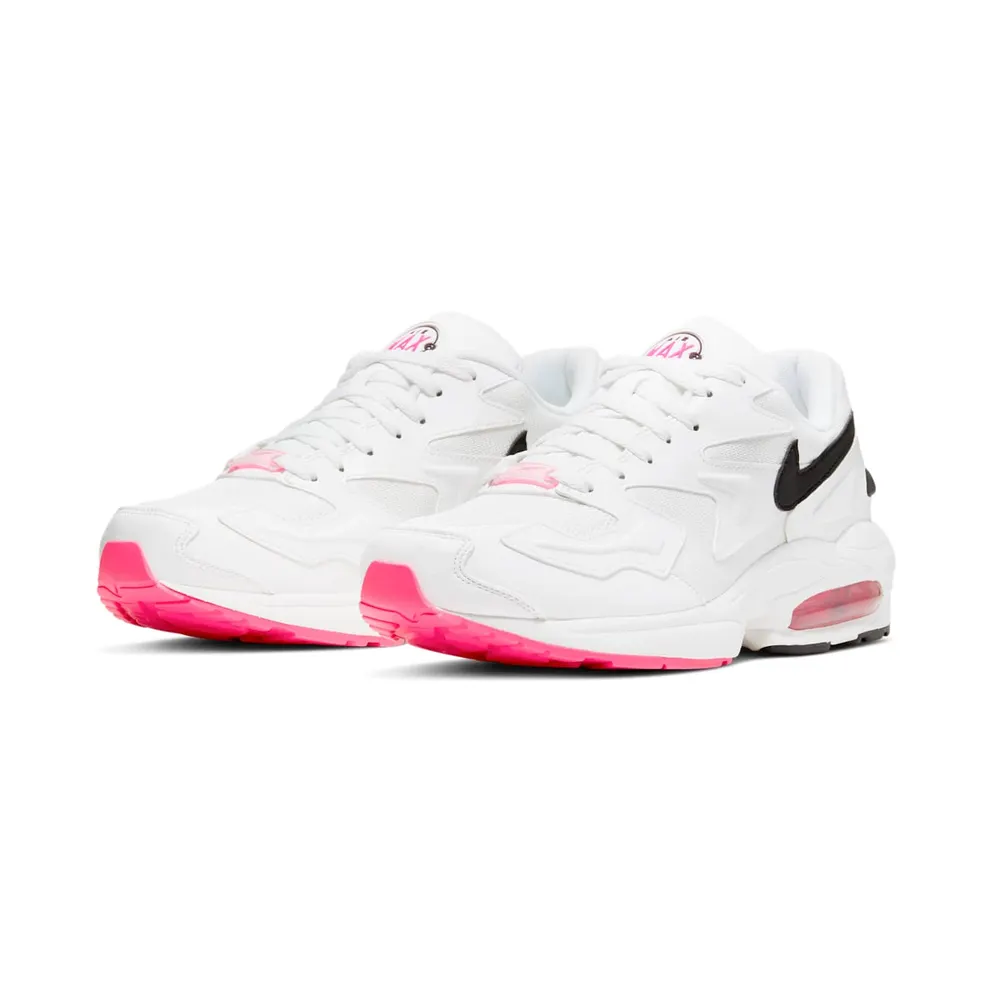 Nike Air Max 2 Light White Black Pink White/Black-Court Purple-Hyper Pink (AO1741-107)