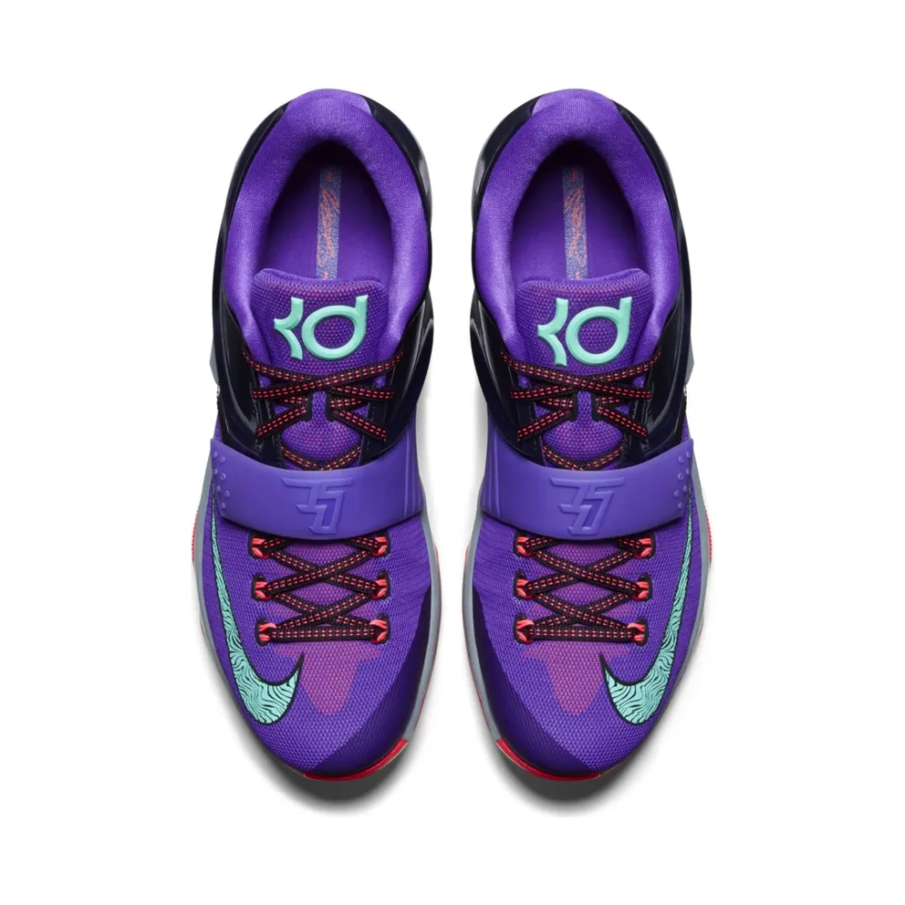 Nike KD 7 Lightning 534 Cave Purple-Hyper Grape-Magnet Grey-Bleached Turquoise (653996-535)