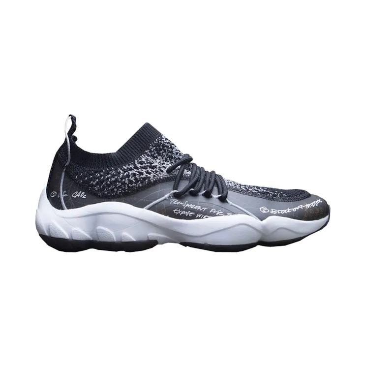 Reebok Fusion Bait Ideation Department Black/White-Ash Grey-Silver (Other Brands Reebok)