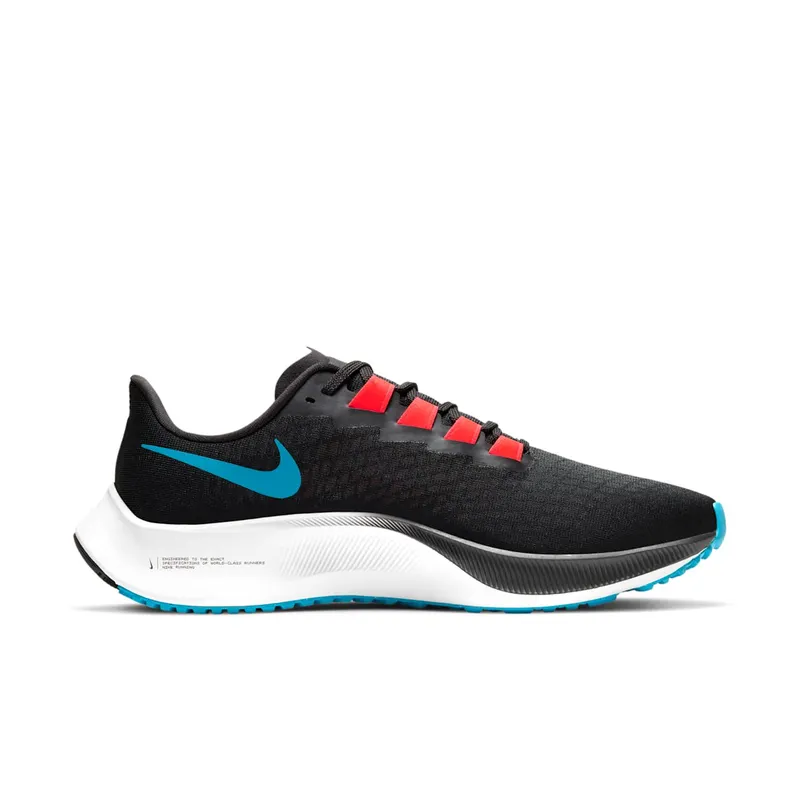 Nike Zoom Pegasus 38 “Off Noir Light Blue Fury” (BQ9646-011)