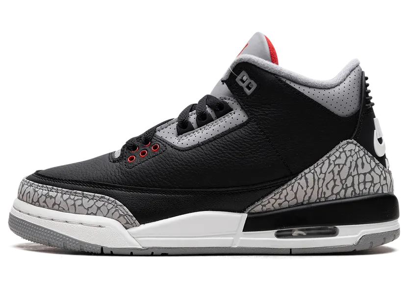 Air Jordan 3 GS “Black Cement” (DM0967-010)