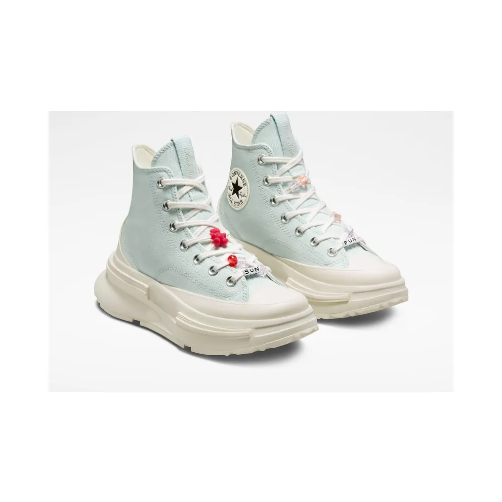 Converse Run Star Legacy CX Platform DIY Beads Aqua Mist/aqua Mist/egret