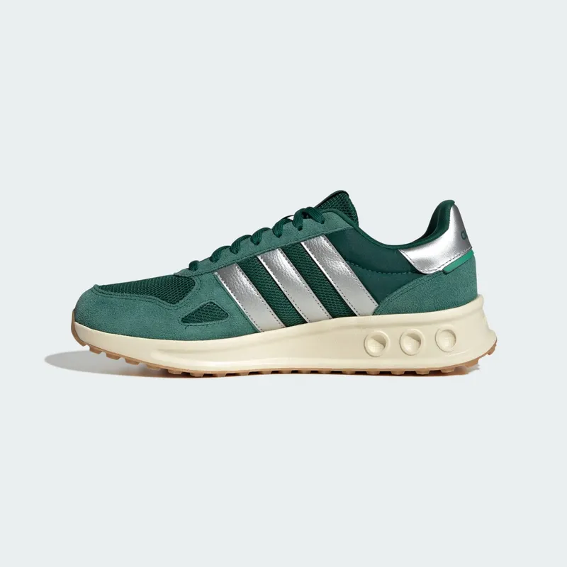 Adidas Run 84 “Collegiate Green / Silver Metallic / Warm Vanilla” (JR7474)
