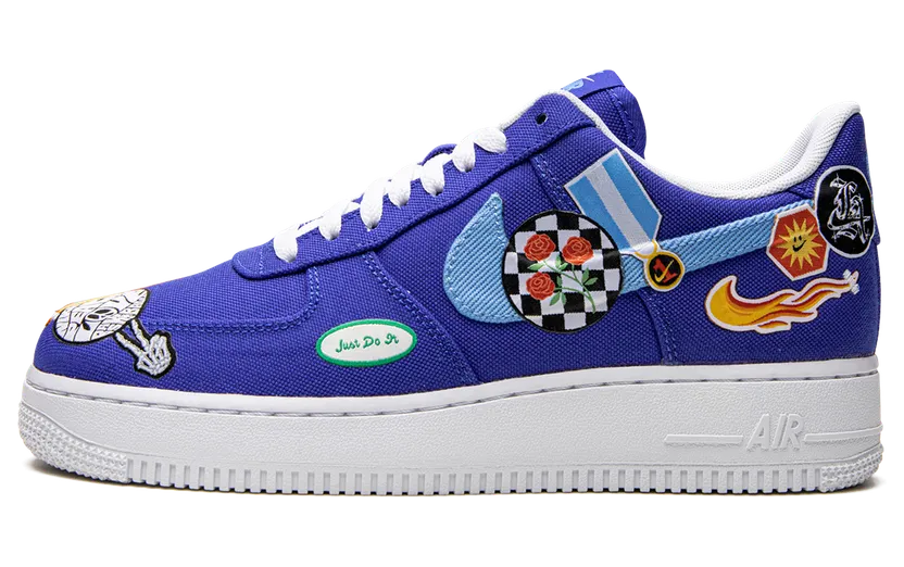 Nike AIR FORCE 1 LO ’07 PRM MNS “Los Angeles Patched Up” (DX2306-400)