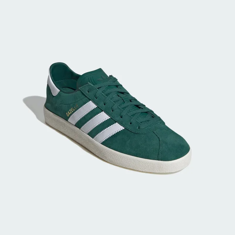 Adidas Gazelle Decon “Collegiate Green Cloud White Gold Metallic” (IE9168)
