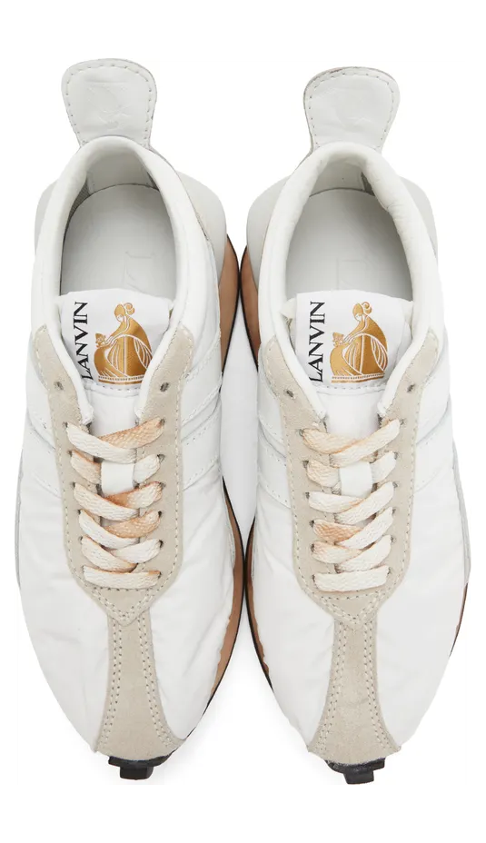 Lanvin White Bumpr Sneakers (FW-SKBRUN-NYLO-P20) (5)
