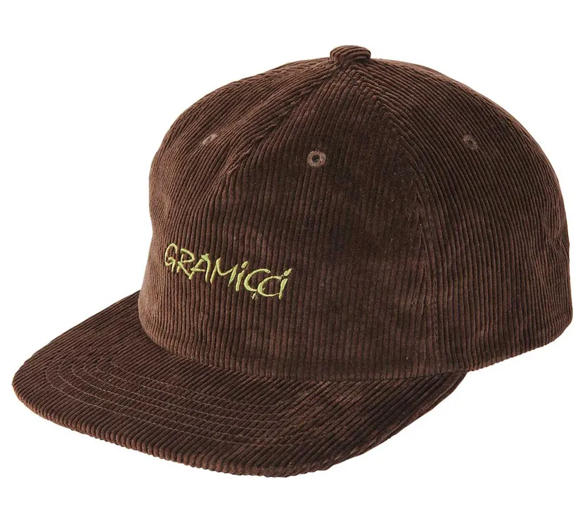 Gramicci – Corduroy Cap – Mütze-Cap (G2FA-009-dark-brown)