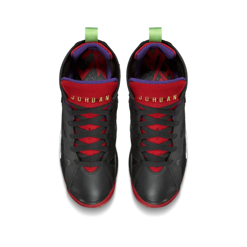Jordan 7 Retro Marvin the Martian (GS) Black/University Red-Green Pulse-Cool Grey (304774-029)