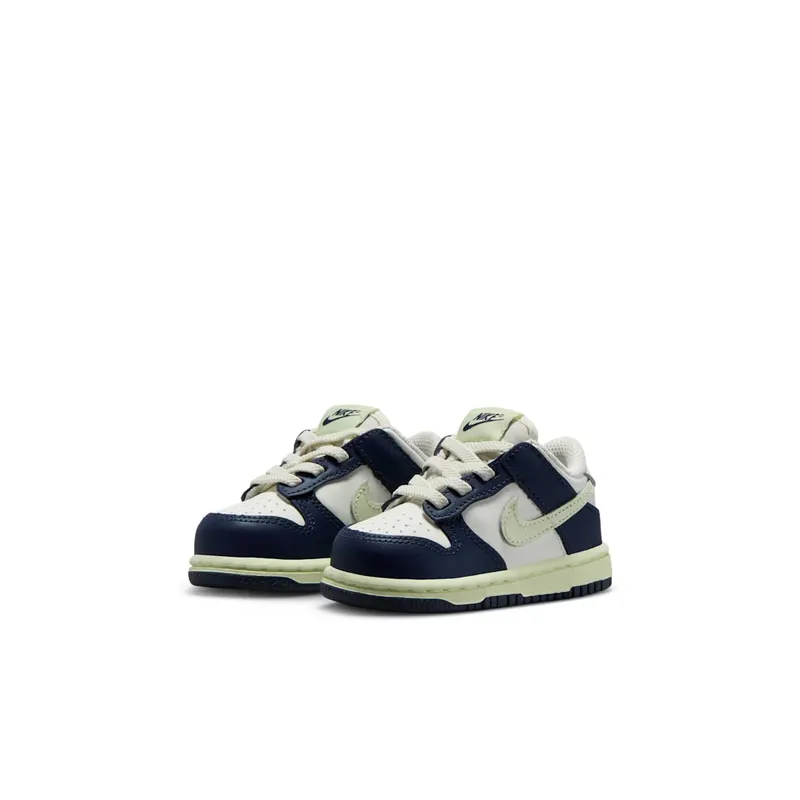 Nike Dunk Low Sail Midnight Navy Volt Tint (FB9107-127)