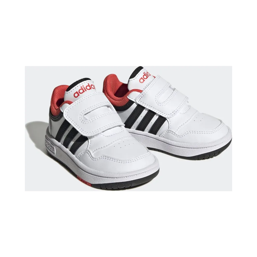 Adidas Hoops Cloud White / Core Black / Bright Red (H03860)