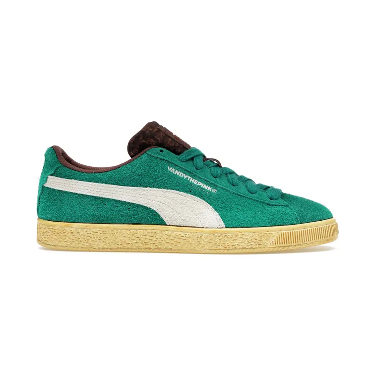 Puma Suede Grassy Green / Chocotart / Pristine (406179-01)