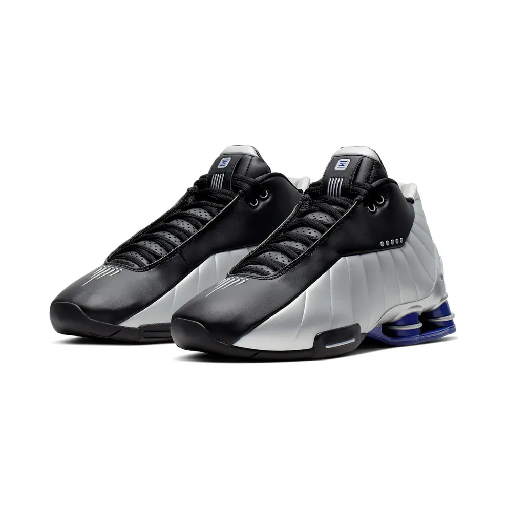 Nike Shox BB4 Black Silver Lapis Black/Metallic Silver-Lapis (AT7843-001)