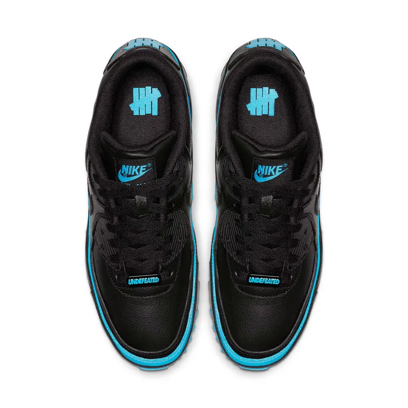 Nike Air Max 90 Undefeated Black Blue Fury Black/Blue Fury (CJ7197-002)