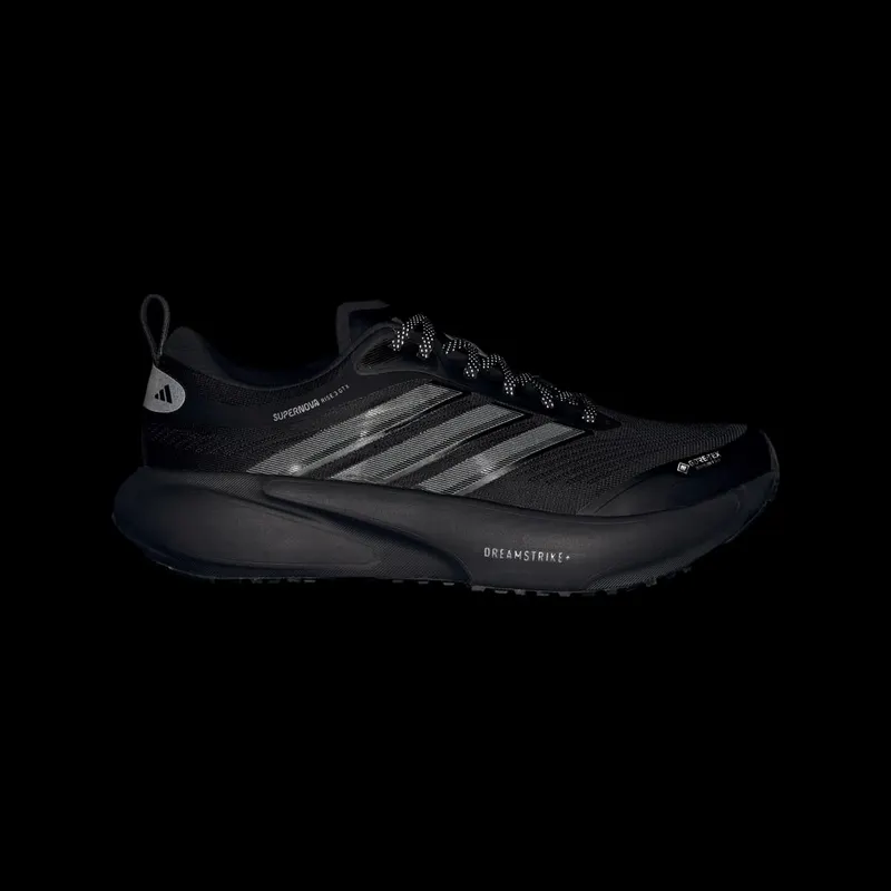 Adidas SUPERNOVA RISE 3 GTX Running Shoes Core Black / Core Black / Tech Grey Metallic (KI3134)