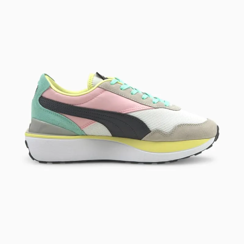 Puma Cruise Rider White/Pink (375072-06)