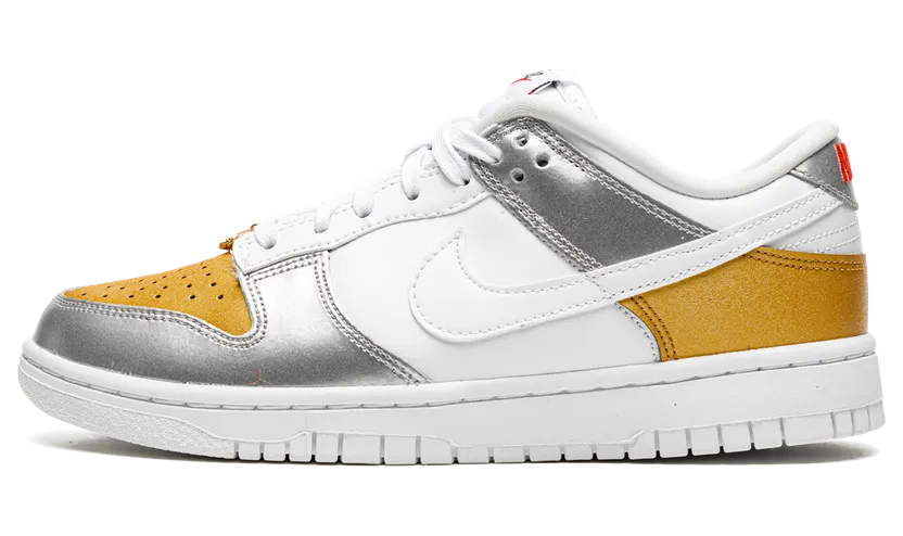 Nike Dunk Low Gold White Silver (DH4403-700)