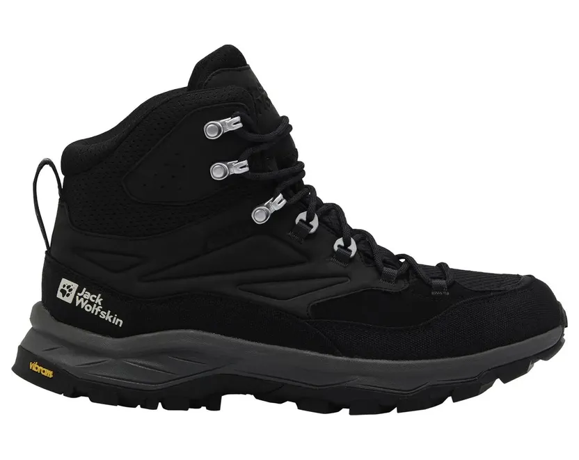 Jack Wolfskin Cyrox Texapore Mid Herren Multifunktionsschuhe, grau, Größe 41 (4064301)