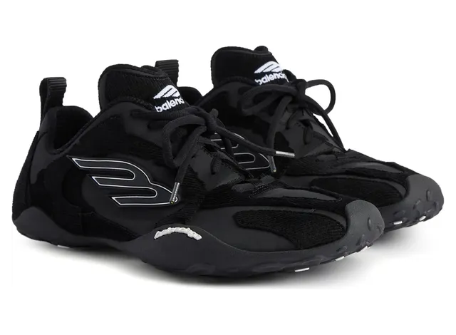 Balenciaga Monday Ultra Logo-lettering “Black” (853505 WMNDI 1000) (2)