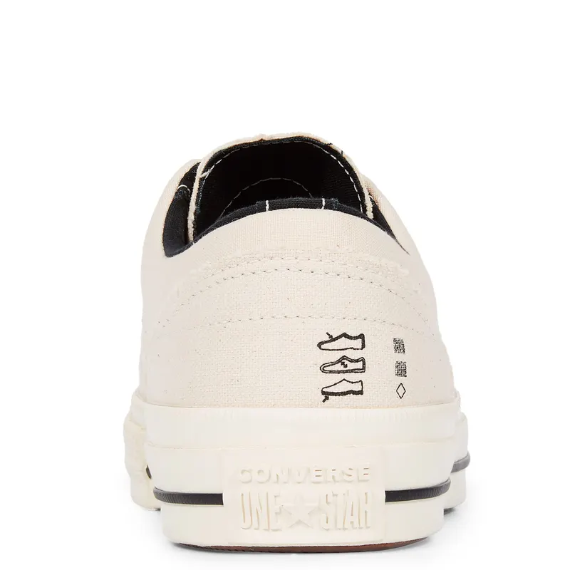 Converse  One Star Ox Midnight Studios Egret/Egret-Black (162124C)