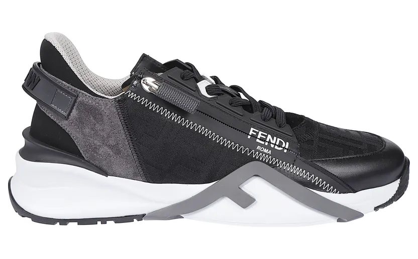 Fendi Flow Black FF Jacquard