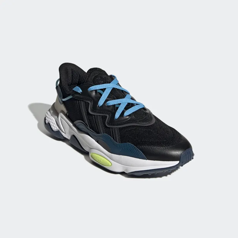 adidas OZWEEGO Core Black / Crew Navy / Frozen Yellow (FX6057)