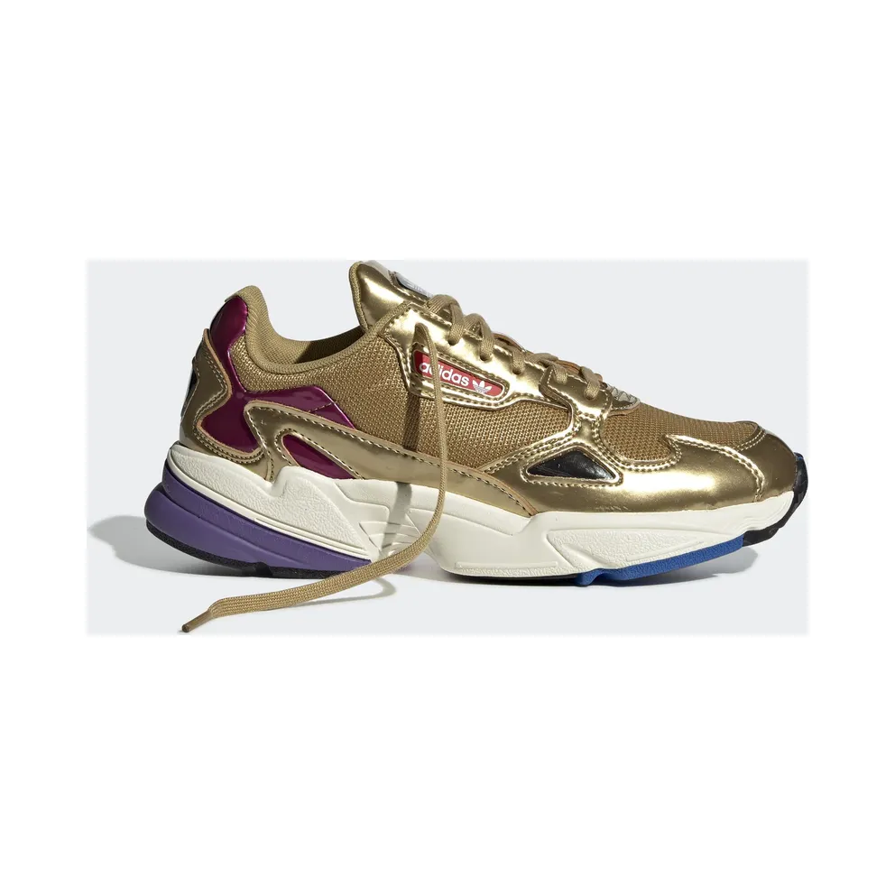 adidas Falcon Gold Metallic (W) Gold Metallic/Gold Metallic/Off White (CG6247)