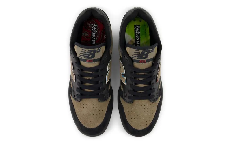 New Balance Numeric 480 Black / Arid Stone (UN480SMK)